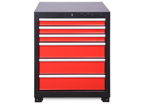 Turisimo 5-skuffers underskap i stål – moderne og robust