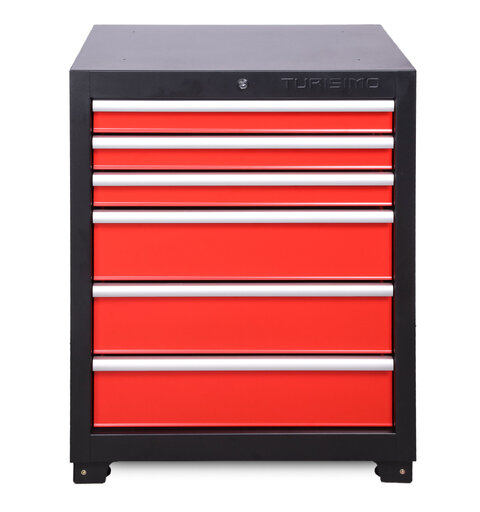 Turisimo 6-skuffers underskap 680x500x835mm, 6 skuffer