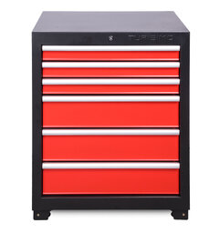 Turisimo 6-skuffers underskap 680x500x835mm, 6 skuffer