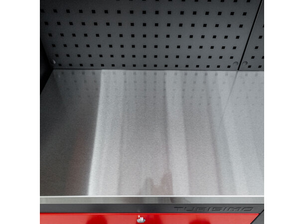 Turisimo 800x800 rustfri hjørneplate | Verksted