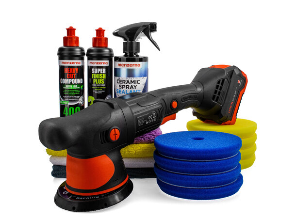 Turisimo DAP 15 X Starter Kit Inkl. batterier, lader, puter og polish 