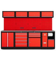 Turisimo innredning 4 seksjoner 272cm bredde