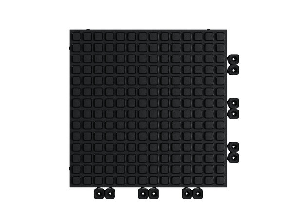 Versoflor TASKFLOR® klikkbar gulvflis Charcoal Black, 30x30cm, 1stk. 