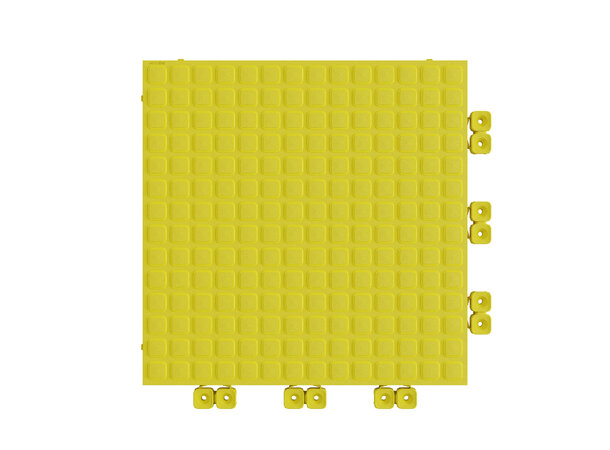 Versoflor TASKFLOR® klikkbar gulvflis Sulpher Yellow, 30x30cm, 1stk. 