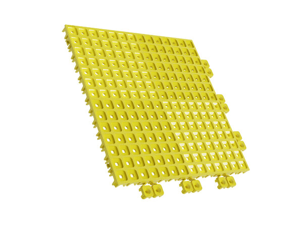 Versoflor UPFLOR® klikkbar gulvflis Sulphur Yellow, 30x30cm, 1stk. 