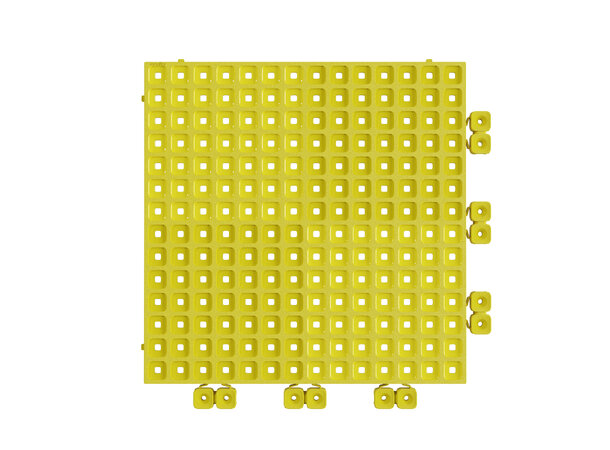 Versoflor UPFLOR® klikkbar gulvflis Sulphur Yellow, 30x30cm, 1stk. 