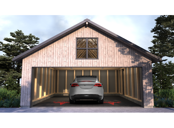 Versoflor UPFLOR® klikkbar gulvflis Sulphur Yellow, 30x30cm, 1stk. 