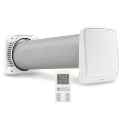 Arida 160RE romventilator Stille ventilasjon med varmegjenvinning