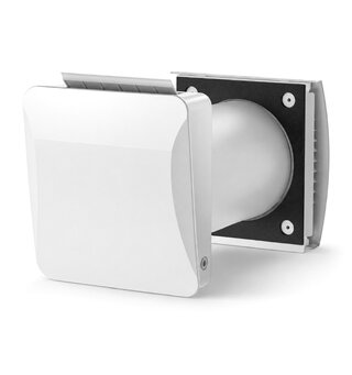 Arida Base 160 WiFi romventilator – hvit WiFi, fuktstyring og varmegjenvinning