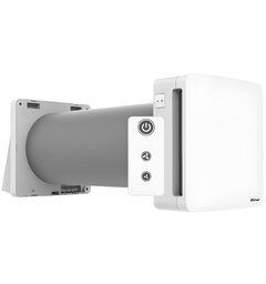 Arida UnoKlima Base 100 romventilator Ventilasjon med varmegjenvinning