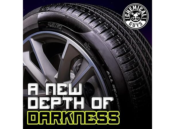 Chemical Guys Galactic Black – Glansgivende dekk- og plastfornyer