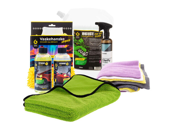 Favoritt høst & vinter pakke Gir glans, beskyttelse og avrenning 