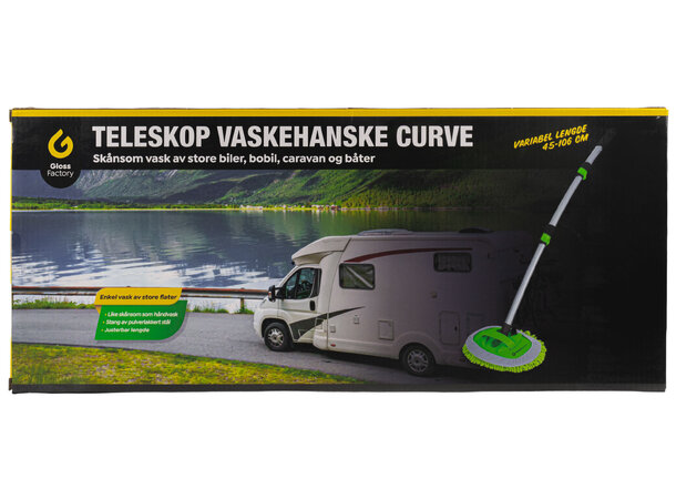 Gloss Factory Car Cleaning Brush – teleskopbørste for bilvask | Garas