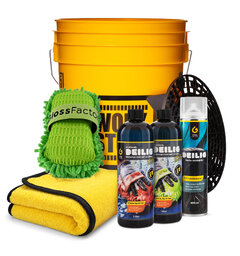Gloss Factory Deilig Vaskepakke Bilvaskepakke inkl. bøtte, såper og tørk