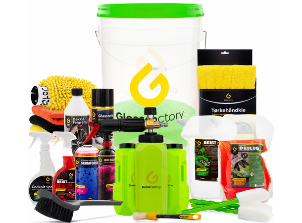 Gloss Factory Mega vaskepakke Vask både utvendig og innvendig 