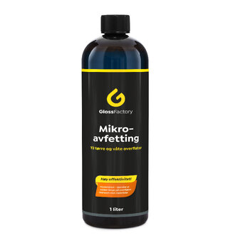 Gloss Factory Mikroavfetting Konsentrert mikroavfetting, 1L