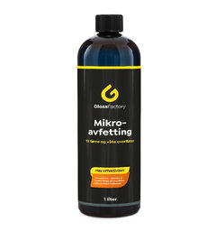 Gloss Factory Mikroavfetting Konsentrert mikroavfetting, 1L