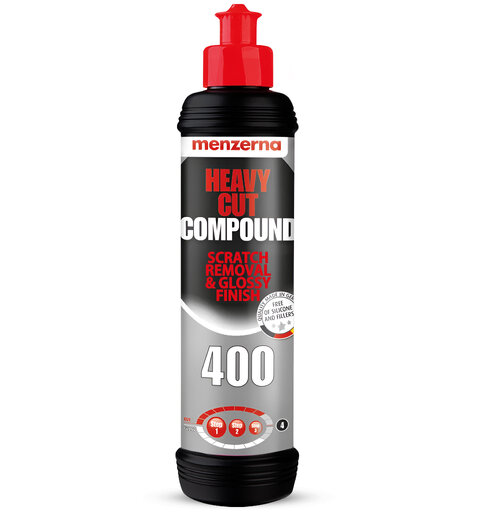 Menzerna Heavy Cut Compound 400 Polish for dype riper, 250 ml