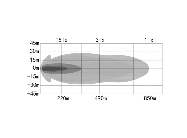 OZZ XB1 P40" LED-bar med posisjonslys sort – Kraftig og pålitelig lys