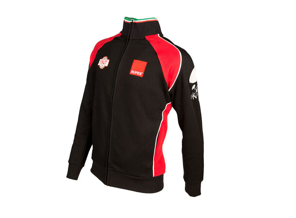RUPES Racing Sweatshirt Red/Black – Komfortabel profilgenser