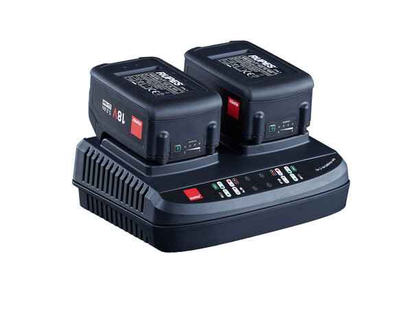 Rupes Dual Batterilader – HLR15/HLR21 batterilader 35 min