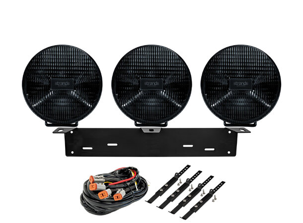 Strands IZE LED OG 9" x3 Fjernlyspakke -