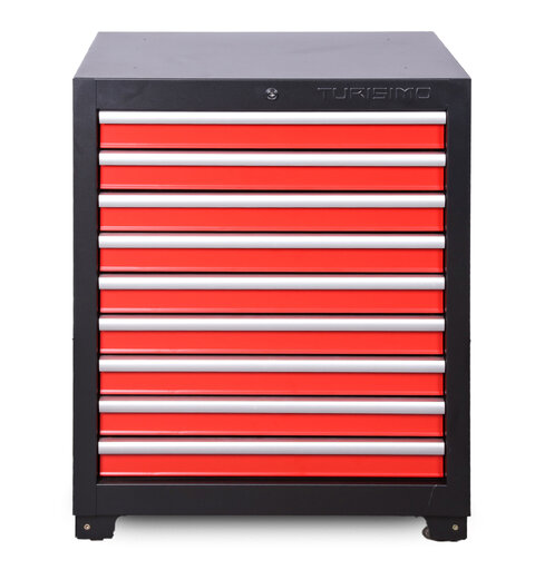 Turisimo 9-skuffers underskap 680x500x835mm, 9 skuffer
