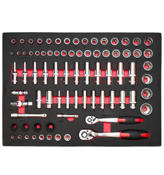 Turisimo Core – Komplett pipesett 78 deler: 3/8&quot; og 1/2&quot;