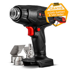 Turisimo WARM 20V Varmepistol Super Weekend - Gratis batteri og lader