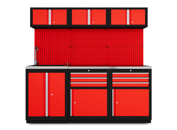 Turisimo innredning 2040mm med servant og skap