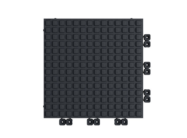 Versoflor TASKFLOR® klikkbar gulvflis Dark Grey, 30x30cm, 1stk. 