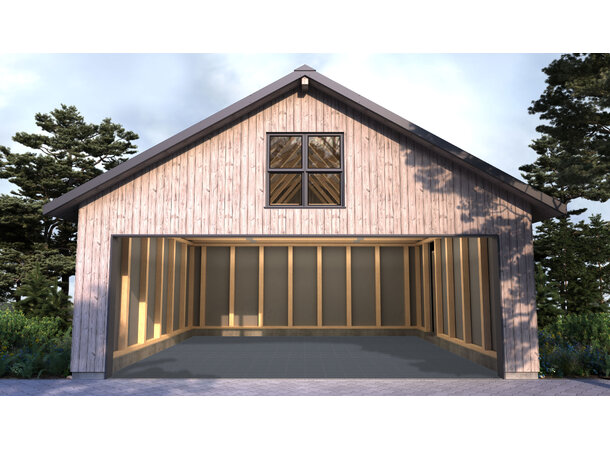 Versoflor TASKFLOR® klikkbar gulvflis Dark Grey, 30x30cm, 1stk. 