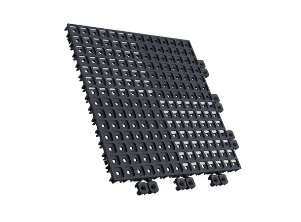 Versoflor UPFLOR® klikkbar gulvflis Dark Grey, 30x30cm, 1stk. 