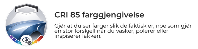 CRI 85 farggjengivelse