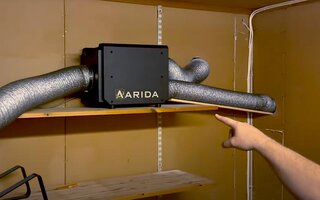 Varm, tørr og frisk luft i garasjen? Da må du ha alle tre