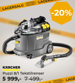 Kärcher Puzzi Tekstilrenser