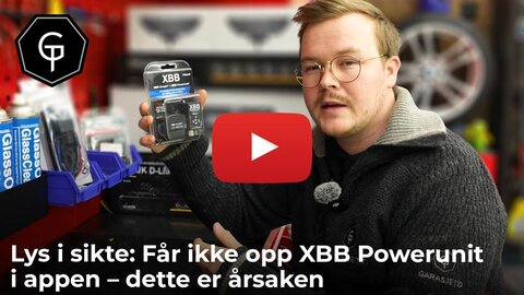  Lys i sikte: Får ikke opp XBB Powerunit i appen – dette er årsaken