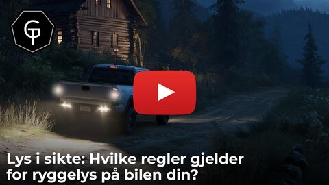 Lys i sikte: Hvilke regler gjelder for ryggelys på bilen din?