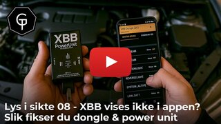 Lys i sikte 08 - XBB vises ikke i appen? Slik fikser du dongle & power unit på 1–2–3! 💡🔧
