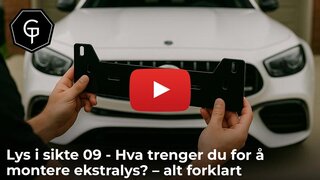 Lys i sikte 09 - Hva trenger du for å montere ekstralys? – alt forklart