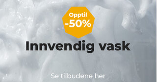 Skumparty Innvendig vask