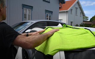 Bilvaskens ABC - Tørking av bilen