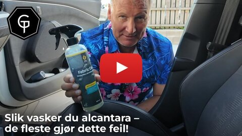 Slik vasker du alcantara – de fleste gjør dette feil!