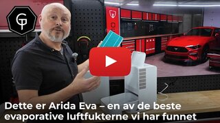 Dette er Arida Eva – en av de beste evaporative luftfukterne vi har funnet