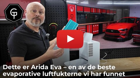 Dette er Arida Eva – en av de beste evaporative luftfukterne vi har funnet