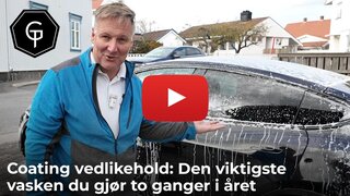 Coating vedlikehold: Den viktigste vasken du gjør to ganger i året