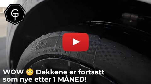 WOW 😳 Dekkene er fortsatt som nye etter 1 MÅNED!