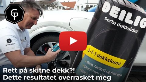 Rett på skitne dekk?! Dette resultatet overrasket meg