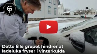 Dette lille grepet hindrer at ladeluka fryser i vinterkulda