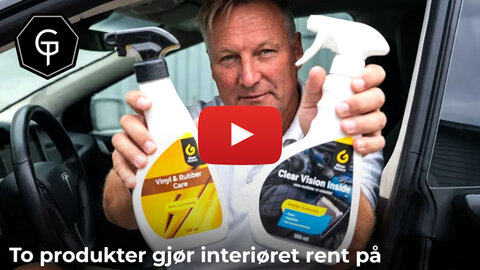  To produkter gjør interiøret rent på minutter